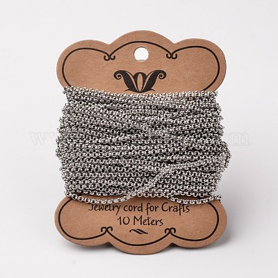 Не тускнеющие 3.28 фут 304 нержавеющая сталь роллер цепи X-CHS-L015-32-1