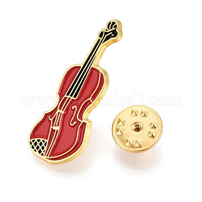Эмалированная булавка для скрипки JEWB-M022-02-1