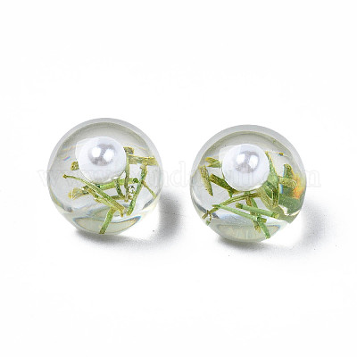 Полупрозрачные акриловые кабошоны TACR-N006-14B-1