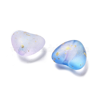 Матовые прозрачные акриловые бусины OACR-F013-11-1