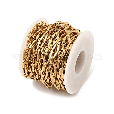 Овальный из нержавеющей стали 304 с цепями с поперечными связями CHS-F022-08G-1