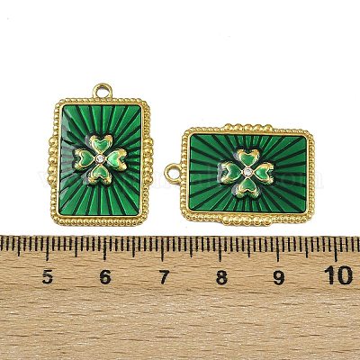 Подвески из нержавеющей стали 304 с эмалью STAS-L302-15G-1