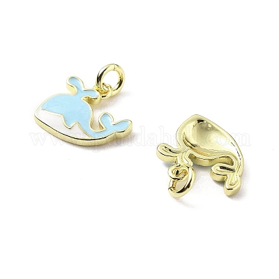 Латунь эмаль подвески KK-Z114-17G-01-1