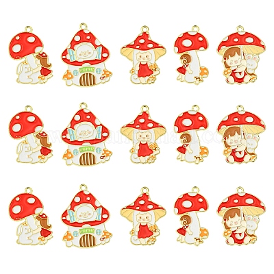 10шт 5 стиля кулон из цинкового сплава FIND-FS0003-14-1