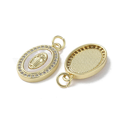 Латунные микро проложить кубического циркония подвески KK-G485-19B-G-1