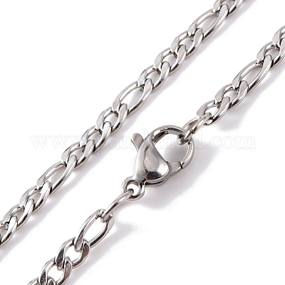 Не тускнеющие ожерелья из нержавеющей стали 304 NJEW-Q338-14P-1