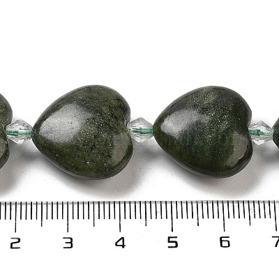 Природные китайский нефрит бисер пряди G-C150-A11-01-1