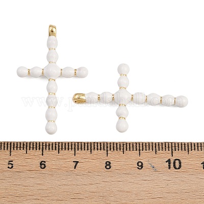 Латунь эмаль подвески KK-B157-22G-02-1