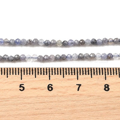 Натуральный танзанит бисер пряди G-S387-A01-2mm-1