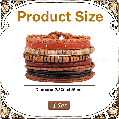 1 сумка многорядных браслетов BJEW-CL0001-12-1