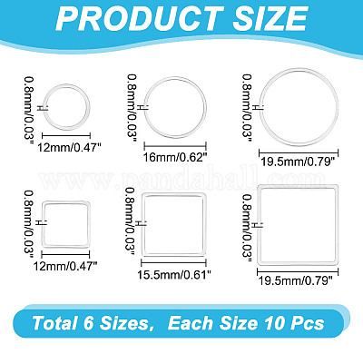 Нержавеющая сталь связи кольца STAS-UN0003-14P-1