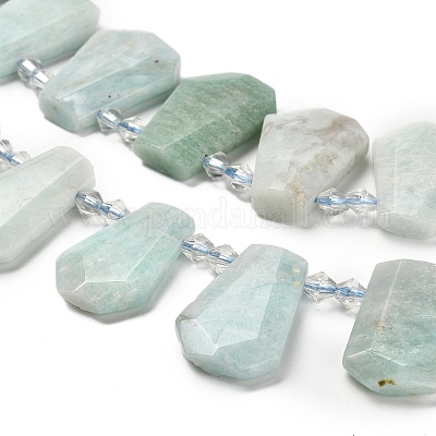 Природных амазонит бисер нитей G-H078-A06-01-1