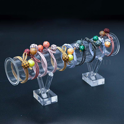 アシルシュシュホルダー ヘアアクセサリー収納 透明 28 5x5cmの通販 Jp Pandahall Com