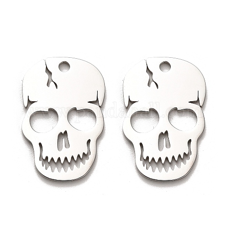 Halloween 304 pendentifs en acier inoxydable STAS-B054-01P-1