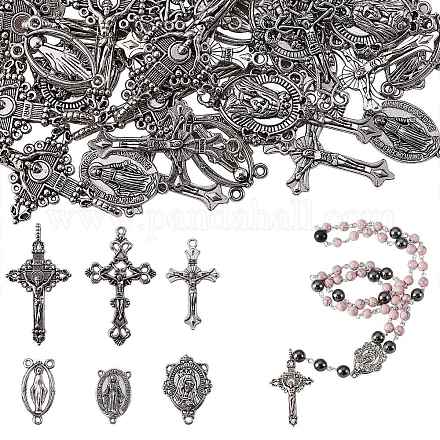 Религиозный кулон своими руками и набор для поиска ювелирных изделий DIY-SZ0007-30-1