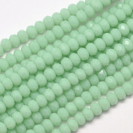 Chapelets de perles en rondelles facettées en verre EGLA-J134-3x2mm-A07-1