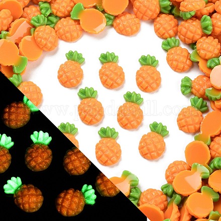 Светящаяся смола декодирует кабошоны RESI-K036-29F-1