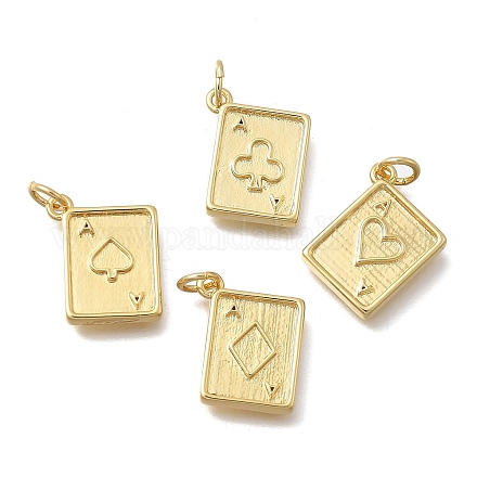 Латунные подвески KK-D431-037G-1