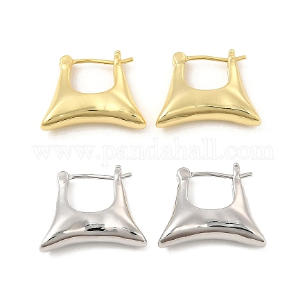 Ohrringe in Taschenform aus Messing für Frauen EJEW-E275-07-1