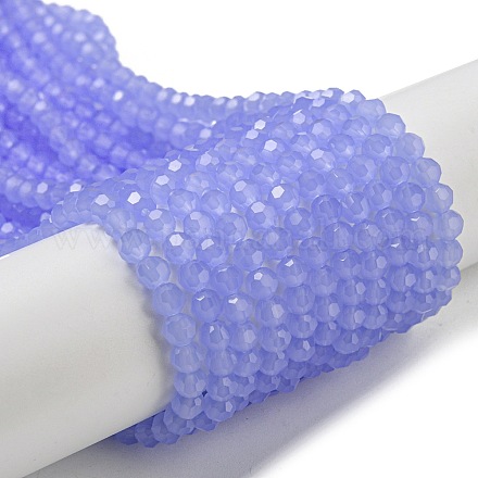 Подставки для стеклянных бусин с имитацией нефрита EGLA-A035-J4mm-D03-1