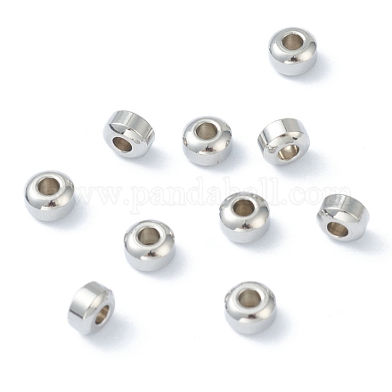 202 Stainless Steel Spacer Beads STAS-H152-04P-1