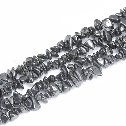 Non-magnetic Synthetic Hematite Beads Strands G-S314-02-1