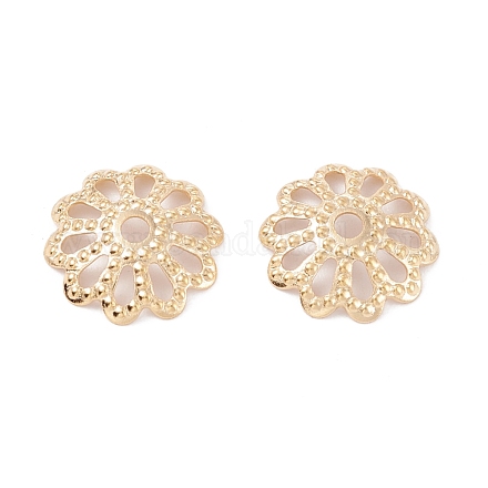 Tappi multi-petalo in ottone&nbsp;KK-K253-16G-1