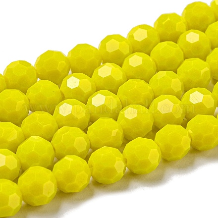 Supports de perles de verre opaques EGLA-A035-P8mm-D04-1