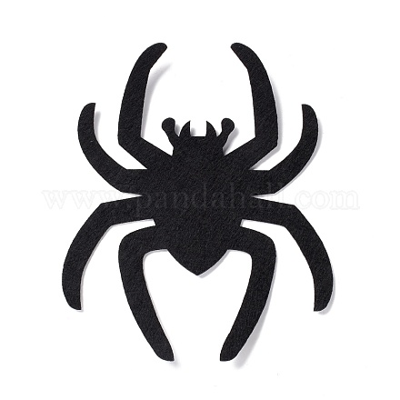 Украшение для вечеринки в виде паука из шерстяного войлока AJEW-P101-03C-1
