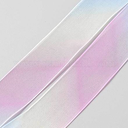 10 ярд ленты из органзы радужного цвета OCOR-WH20005-04C-1