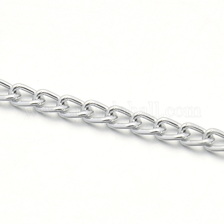 Aluminio ovalado cadenas del encintado CHA-N001-19S-1