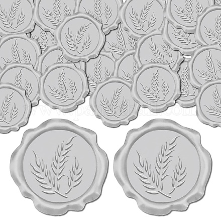 50шт. клейкие восковые наклейки DIY-CP0010-99D-1