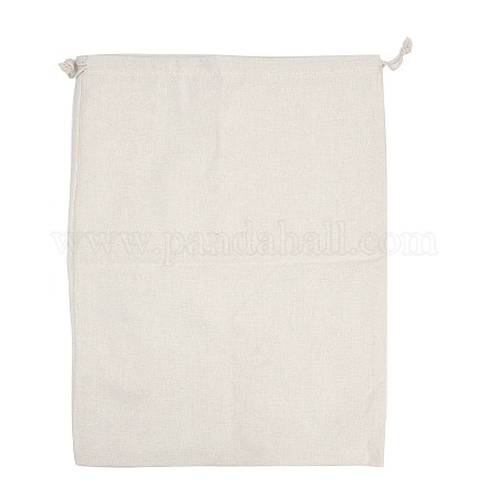 Прямоугольные холщовые упаковочные пакеты OP-K003-30x40-01-1