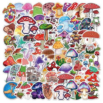 100Pcs Autumn Psychedelic Self-Adhesive Stickers JX334A-1