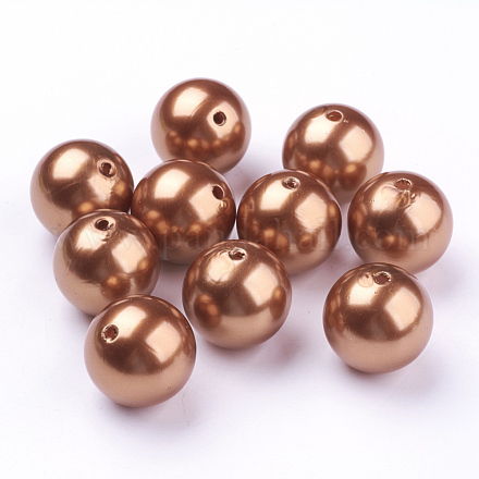 Perlas de acrílico de perlas imitadas X-PACR-22D-53-1