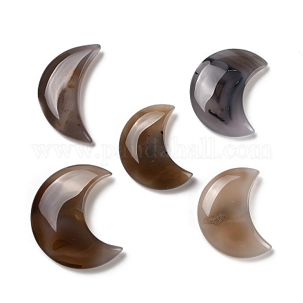 Natural Dendritic Agate Cabochons G-R493-01-1