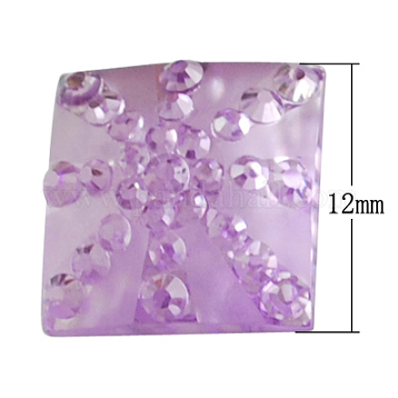 Resin Cabochons CRES-S036-12mm-11-1