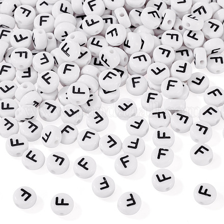 500шт акриловые бусины SACR-TA0001-55F-1