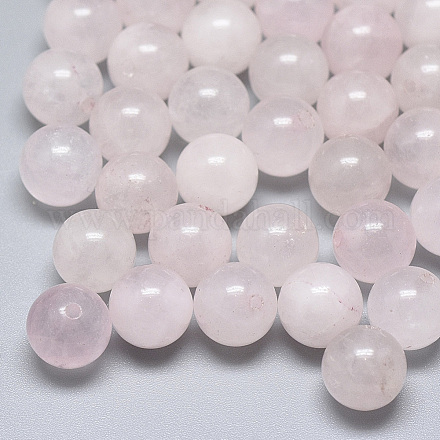 Perlas naturales de cuarzo rosa G-T122-25C-07-1
