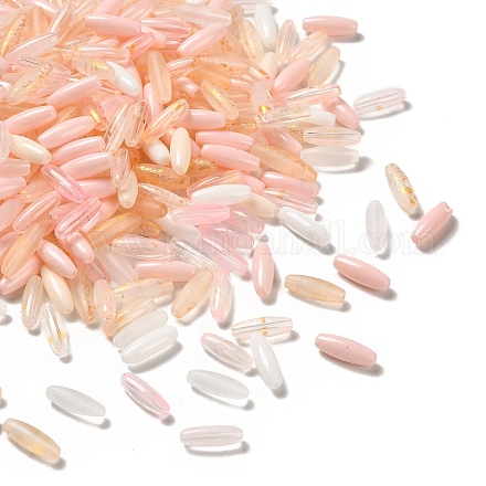 Окрашенные стеклянные бусины GLAA-C037-01G-1