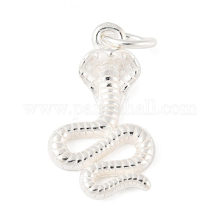 925 подвеска в виде змеи из стерлингового серебра с соединительными кольцами STER-R013-12S-1