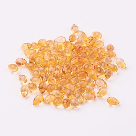 Des perles de résine transparentes GLAA-E026-60-1