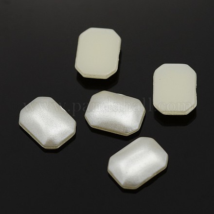 Faceted Rectangle Taiwan Acrylic Cabochons K62-10x12-J2-1