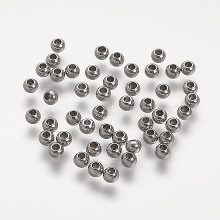 Intercalaire perles en 304 acier inoxydable STAS-P104-11P-1