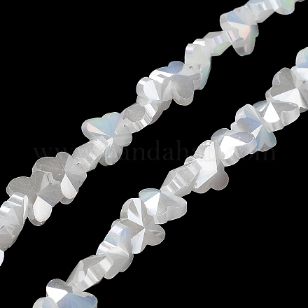 Fili di perle di vetro a farfalla elettrolitica EGLA-A036-08A-AB06-1