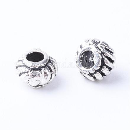 Tibetan Style Alloy Beads TIBE-Q063-98AS-RS-1