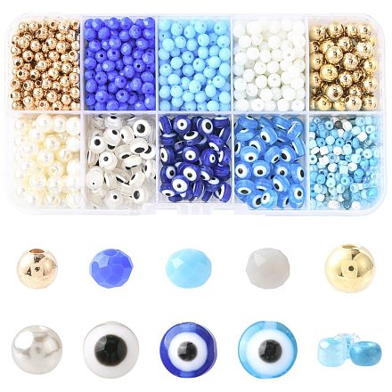 150шт 3 цвета бусины из смолы RESI-FS0002-28-1