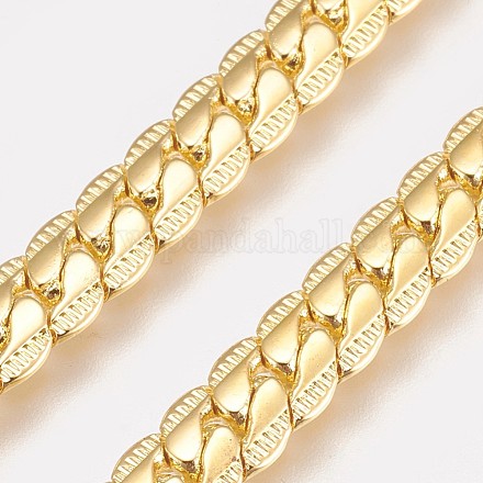 Brass Chain Necklaces Making NJEW-O101-06G-1