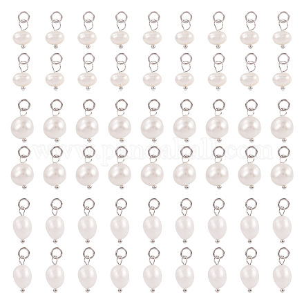 Подвески из натурального пресноводного жемчуга PALLOY-CW00004-1