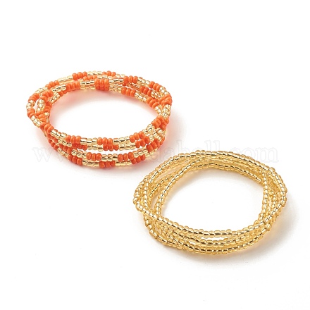 2 pezzo di perline in vita per gioielli estivi NJEW-C00024-04-1